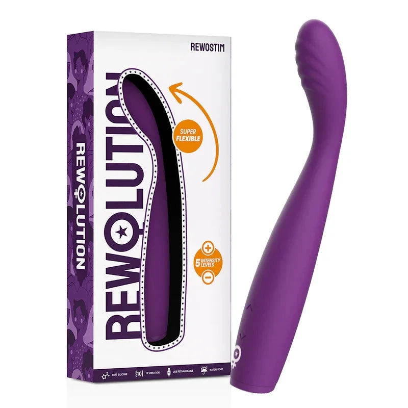 REWOLUTION - REWOSTIM FLEXIBLE VIBRATOR - intimoo