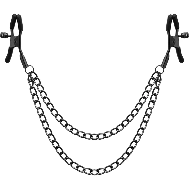 BEGME - RED EDITION NIPPLE CLIPS WITH CHAIN