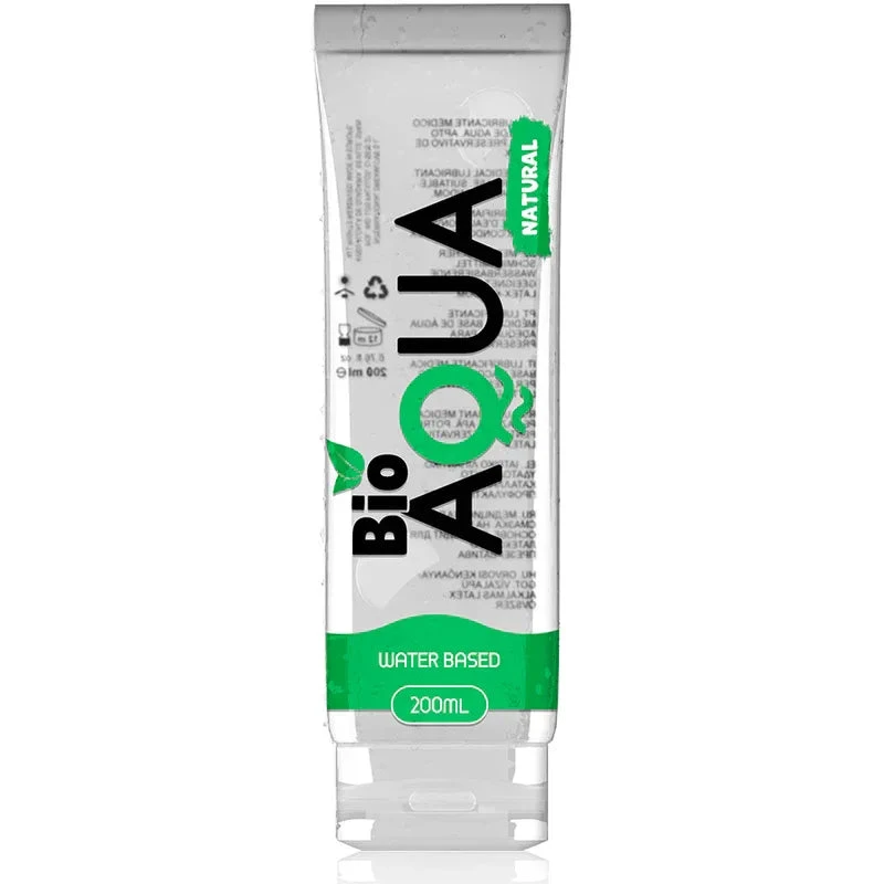 BIOAQUA - LUBRICANT NATURAL INGREDIENTS WATER BASED 200 ML - intimoo