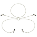 OHMAMA FETISH 4 NIPPLE CLAMPS WITH CHAIN NECKLACE - intimoo