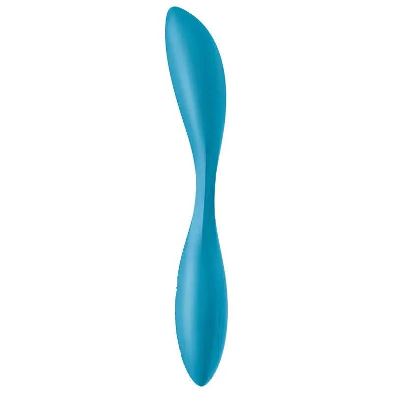 SATISFYER - G-SPOT FLEX 1 MULTI VIBRATOR BLUE - intimoo