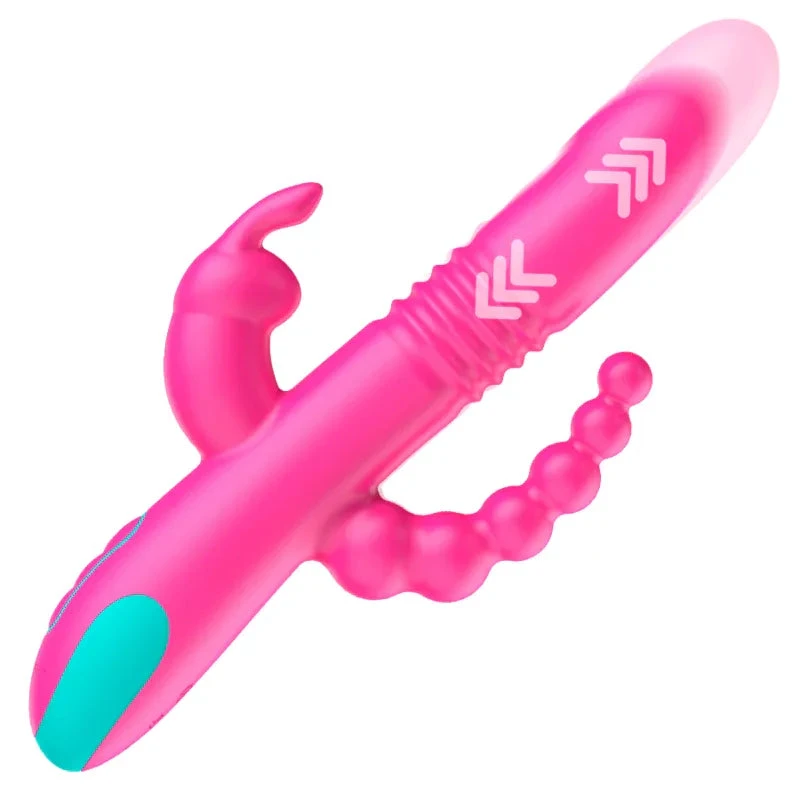 HAPPY LOKY - DONALD TRIPLE STIMULATION: ANAL, G-SPOT & CLITORAL WATCHME WIRELESS TECHNOLOGY COMPATIBLE - intimoo