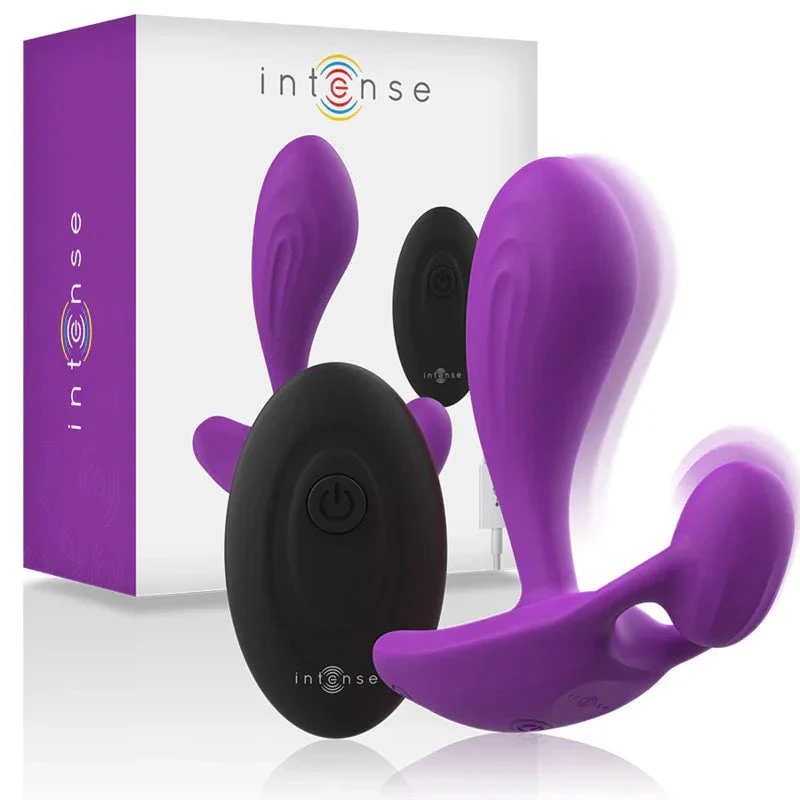 INTENSE - SHELLY PLUG ANAL REMOTE CONTROL PURPLE - intimoo