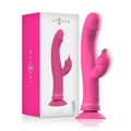 INTENSE - JULIO RABBIT VIBRATOR PINK SILICONE - intimoo