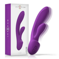 INTENSE - LUIGI RABBIT VIBRATOR LIQUID SILICONE PURPLE - intimoo
