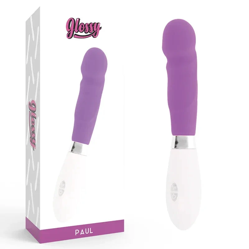 GLOSSY - PAUL VIBRATOR PURPLE - intimoo