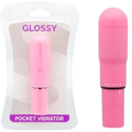 VIBRATOR DE BUZUNAR GLOSSY - ROZ INTENS - intimoo