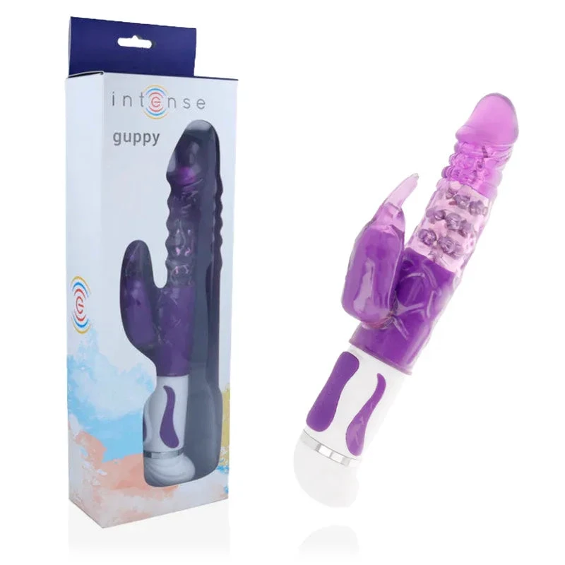 INTENSE - GUPPY LILAC ROTATOR VIBRATOR - intimoo