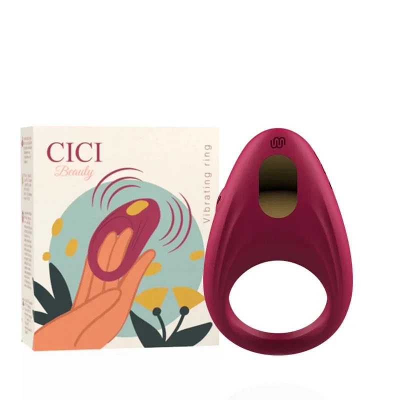 CICI BEAUTY - PREMIUM SILICONE VIBRATING RING - intimoo