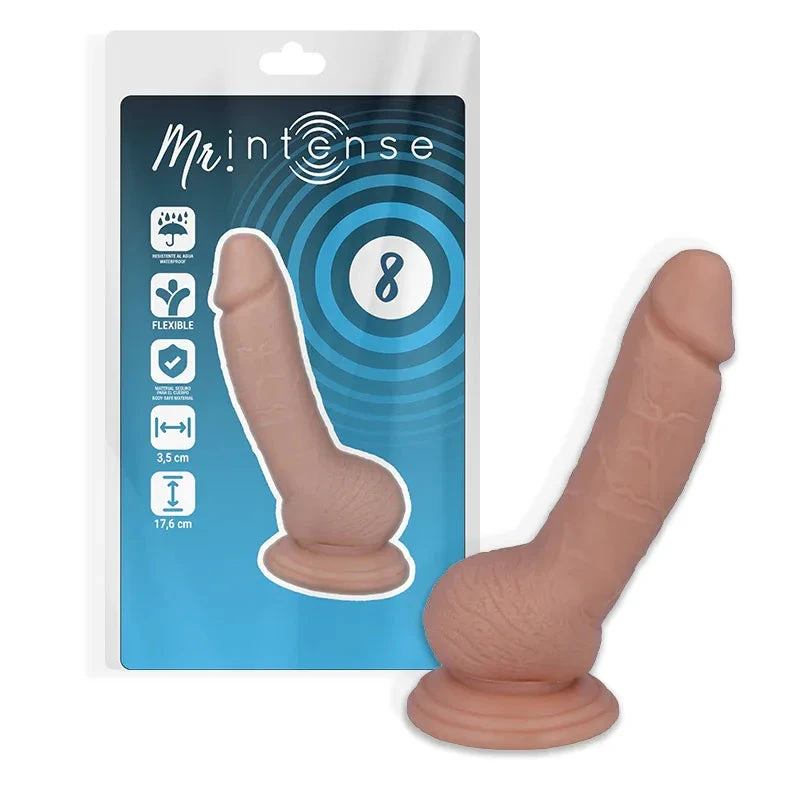 MR INTENSE - 8 REALISTIC COCK 17.6 CM -O- 3.5 CM - intimoo