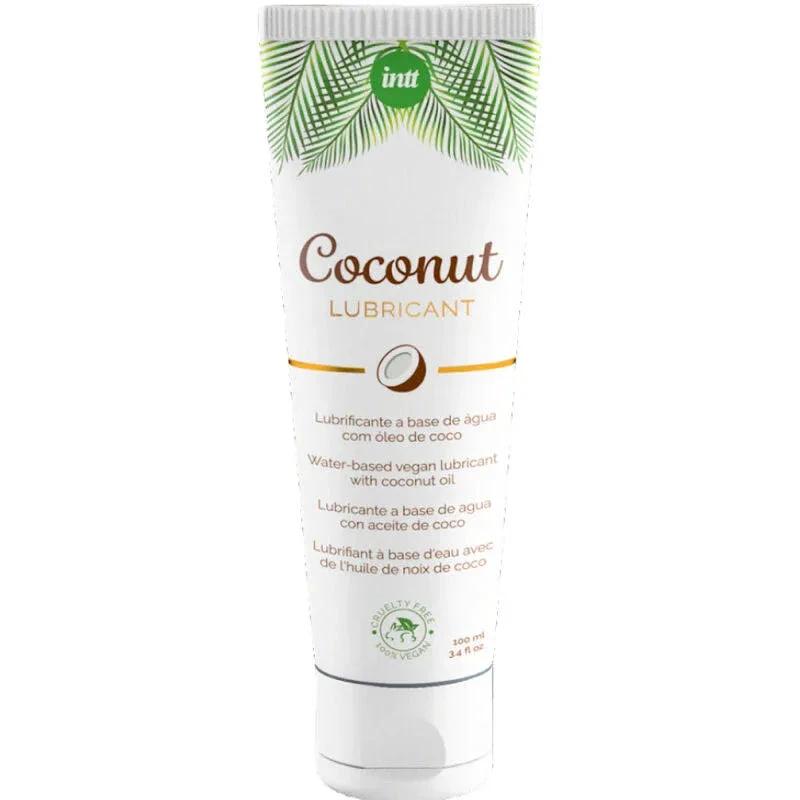 INTT - VEGAN WATER-BASED LUBRICANT WITH INTENSE COCONUT FLAVOR - intimoo