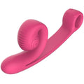 SNAIL VIBE - CURVE VIBRATOR PINK - intimoo