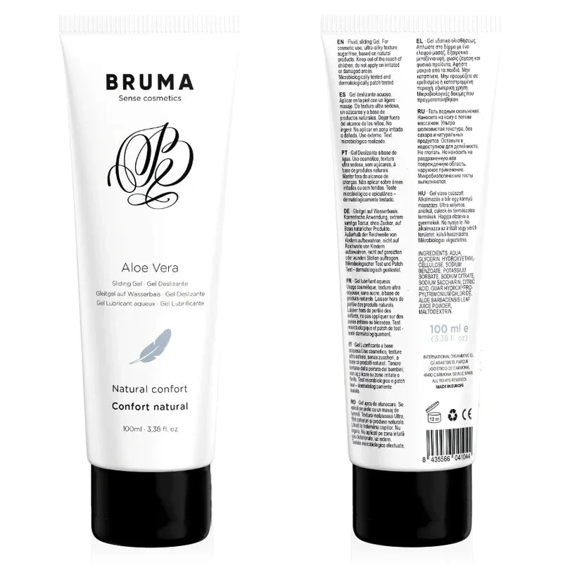 BRUMA - GEL ALUNECANT CU ALOE VERA CONFORT NATURAL 100 ML - intimoo