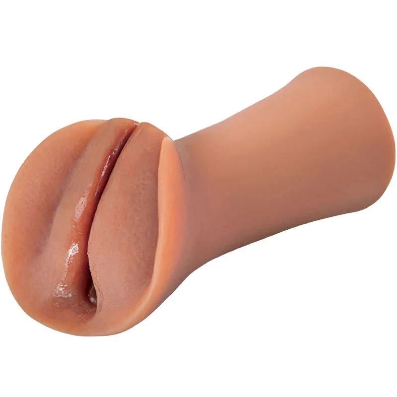 FETISH FANTASY EXTREME - SLIPPERY SLIT STROKER SILICONE CARAMEL - intimoo