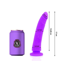 DELTA CLUB - TOYS LILAC DILDO MEDICAL SILICONE 17 CM -O- 3 CM - intimoo