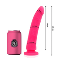 DELTA CLUB - TOYS PINK DILDO MEDICAL SILICONE 20 CM -O- 4 CM - intimoo
