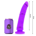 DELTA CLUB - TOYS LILAC DILDO MEDICAL SILICONE 23 CM -O- 4.5 CM - intimoo
