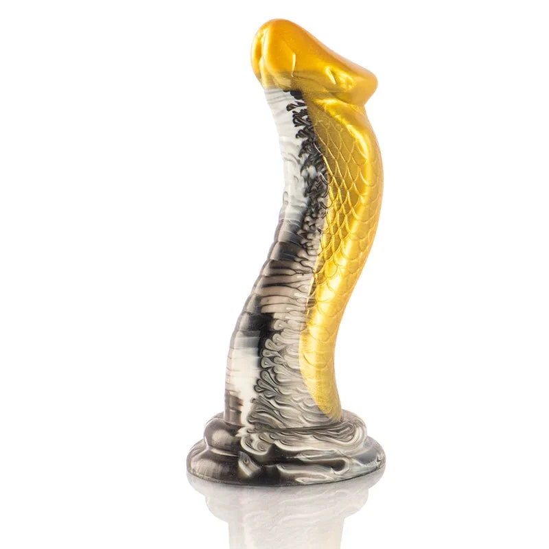 EPIC - DRAKON DILDO YELLOW COBRA - intimoo