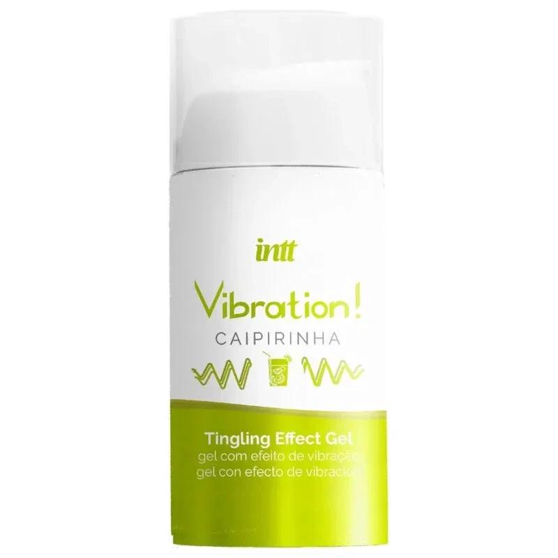 INTT - POWERFUL INTIMATE STIMULANT CAIPIRINHA LIQUID VIBRATOR GEL 15 ML - intimoo