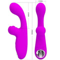 PRETTY LOVE - SKYLAR PURPLE STIMULATOR VIBRATOR - intimoo