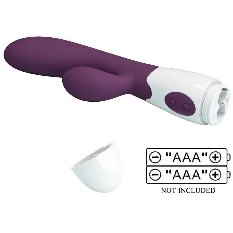 PRETTY LOVE - ALVIS RABBIT VIBRATOR & PURPLE G-SPOT - intimoo
