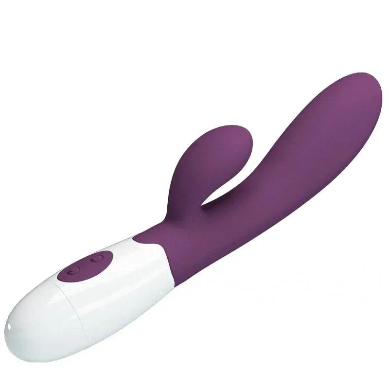 PRETTY LOVE - ALVIS RABBIT VIBRATOR & PURPLE G-SPOT - intimoo