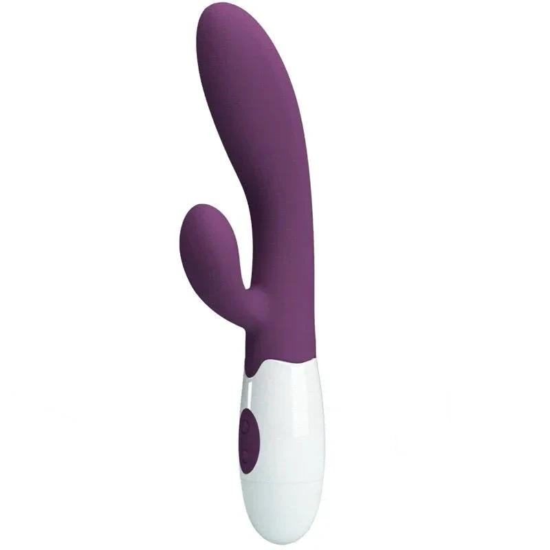 PRETTY LOVE - ALVIS RABBIT VIBRATOR & PURPLE G-SPOT - intimoo