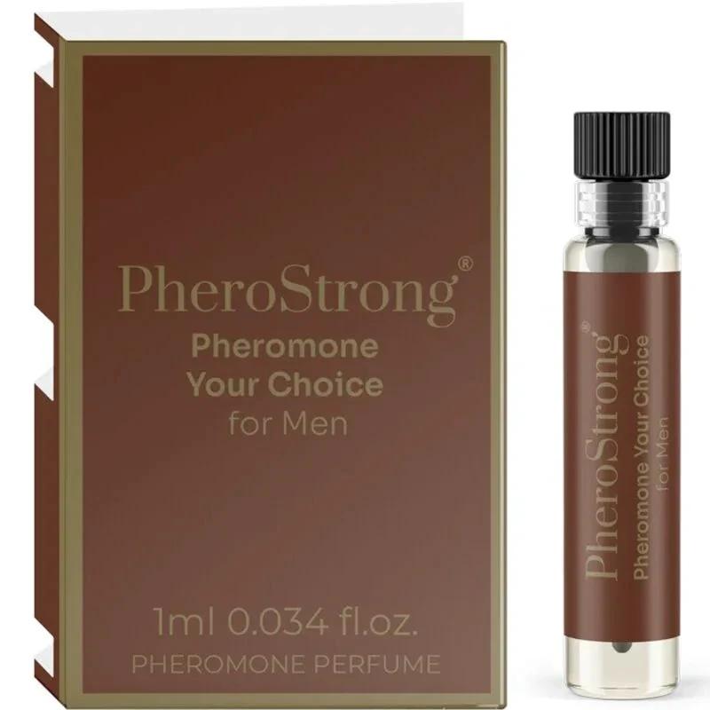 PHEROSTRONG - PHEROMONE PERFUME YOUR CHOICE FOR MEN 1 ML - intimoo