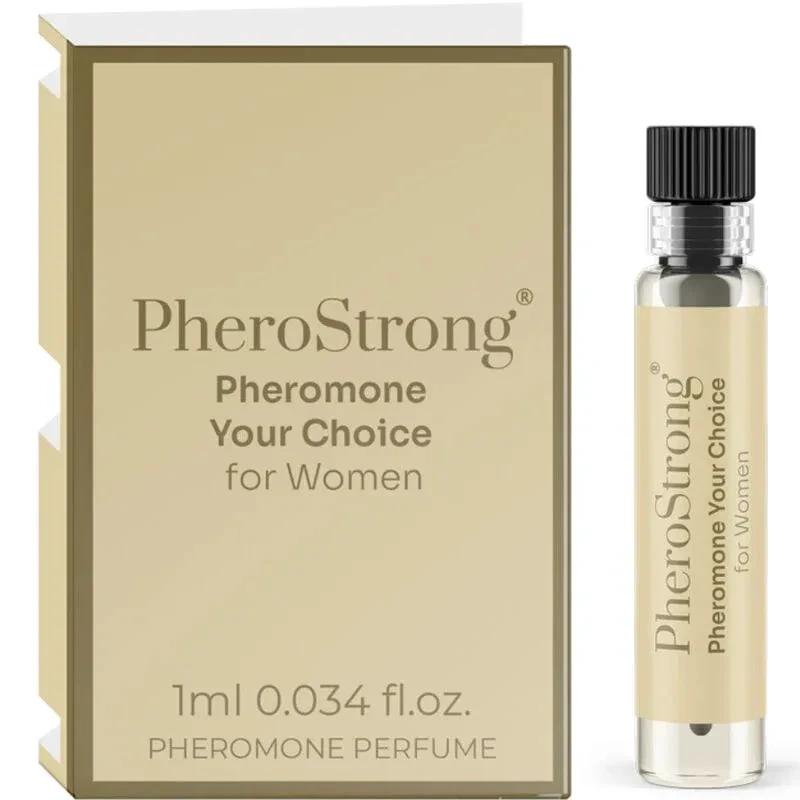 PHEROSTRONG - PHEROMONE PERFUME YOUR CHOICE FOR WOMEN 1 ML - intimoo