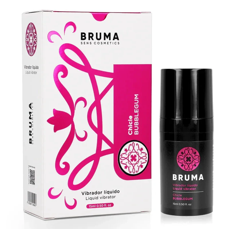 BRUMA - LIQUID VIBRATOR ULTRA SLIDING BUBBLEGUM 15 ML - intimoo