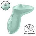 SATISFYER - EXCITERRR LAY-ON CLITORIS MINT VIBRATOR - intimoo