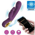 PRETTY LOVE - LIAM RABBIT VIBRATOR & G SPOT STIMULATOR PURPLE - intimoo