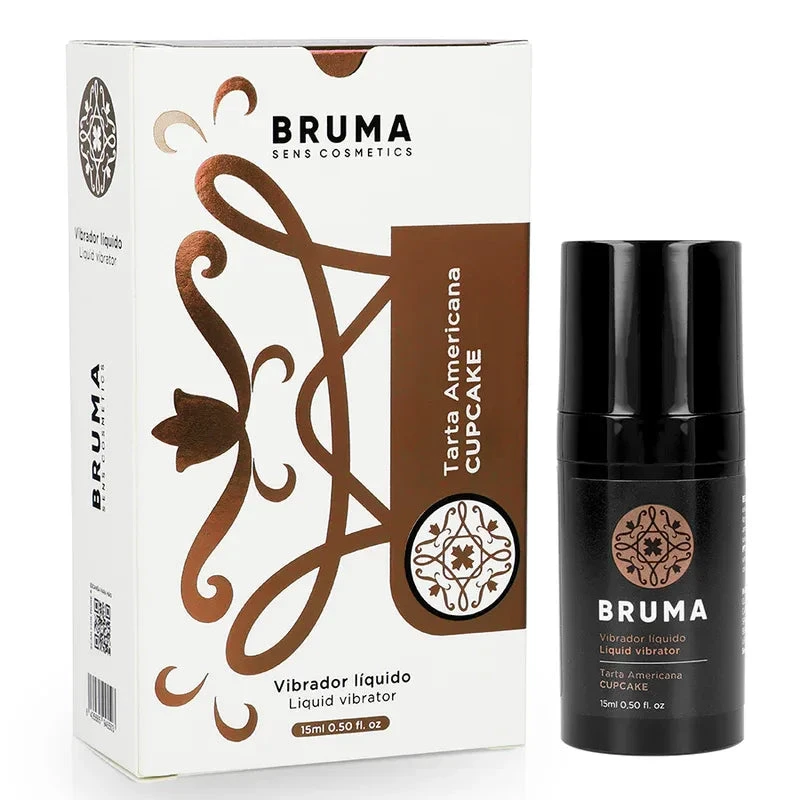 BRUMA - LIQUID VIBRATOR ULTRA SLIDING CUPCAKE 15 ML - intimoo