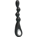 PRETTY LOVE - FEDERER ANAL VIBRATOR 12 VIBRATIONS BLACK - intimoo