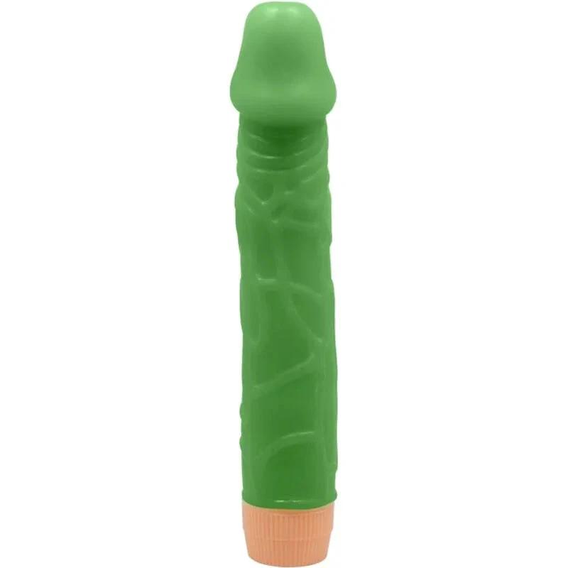 BAILE - BILL REALISTIC VIBRATOR 22.5 CM GREEN - intimoo