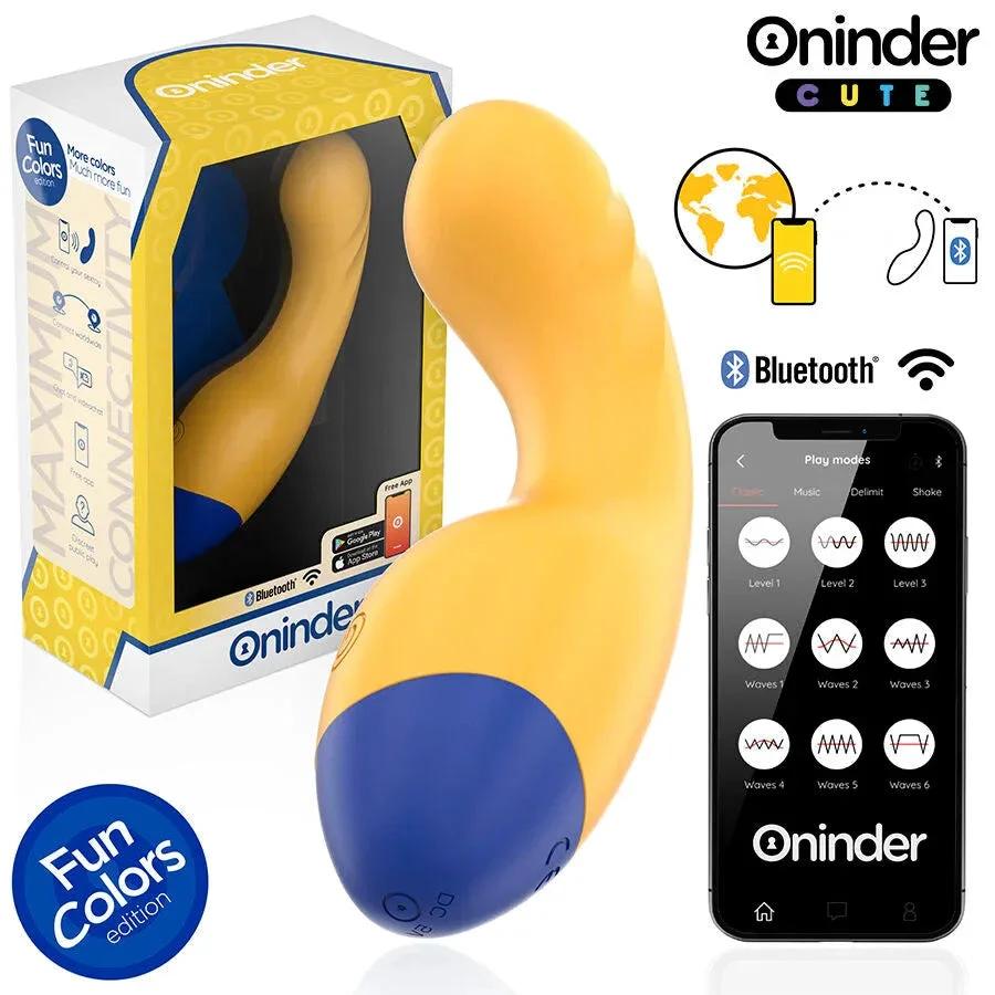 ONINDER CUTE - LOVE BUDDY MASTER G-SPOT VIBRATOR - FREE WORLDWIDE APP - intimoo