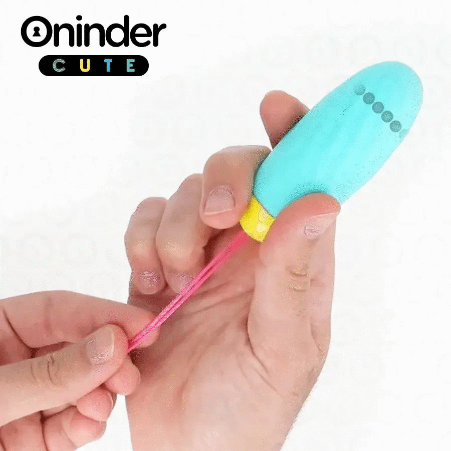 ONINDER CUTE - LOVE PLEASURE VIBRO-ROTATING SILICONE GEM EGG - FREE WORLDWIDE APP - intimoo