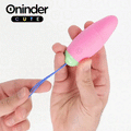 ONINDER CUTE - LOVE PLEASURE VIBRO-ROTATING EGG 360 SILICONE - FREE WORLDWIDE APP - intimoo