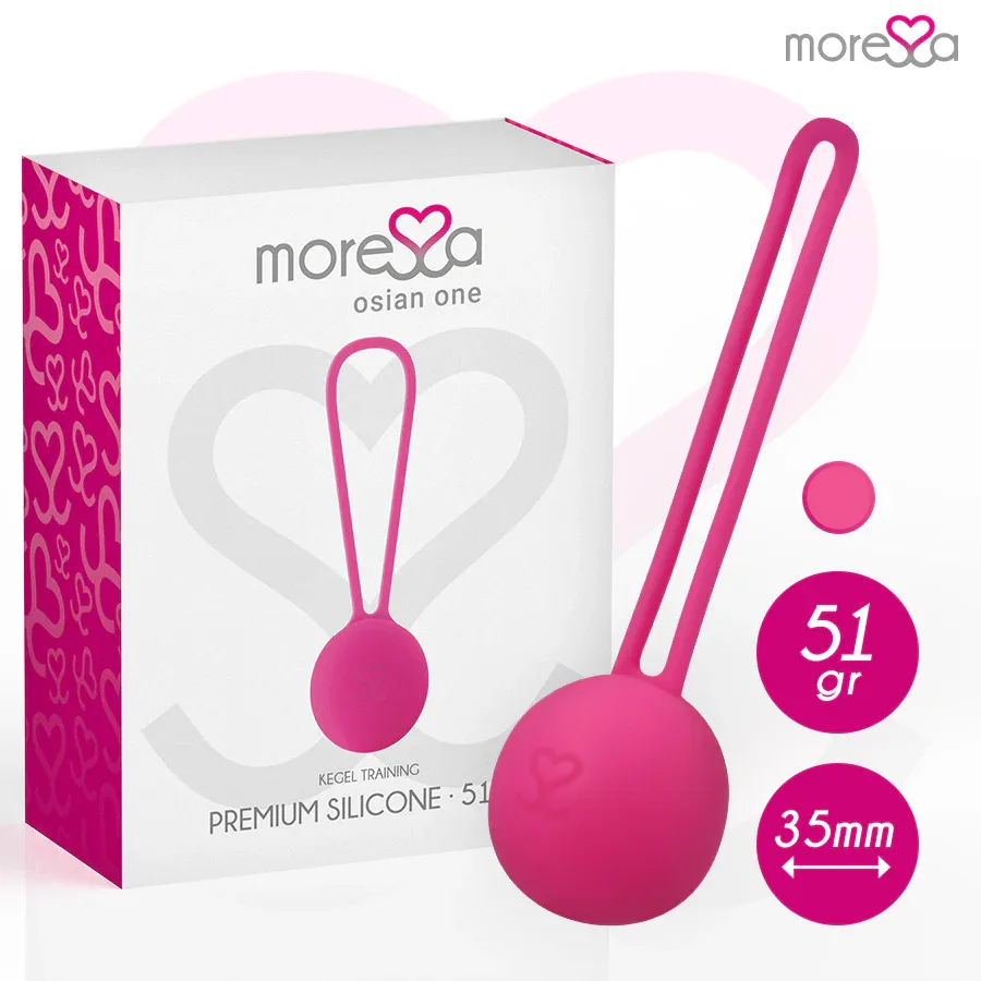 MORESSA - OSIAN ONE PREMIUM SILICONE PINK - intimoo