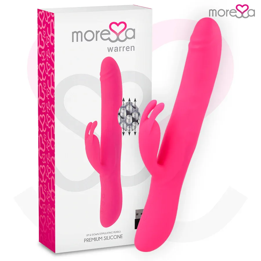 MORESSA - WARREN PREMIUM RECHARGEABLE SILICONE - intimoo