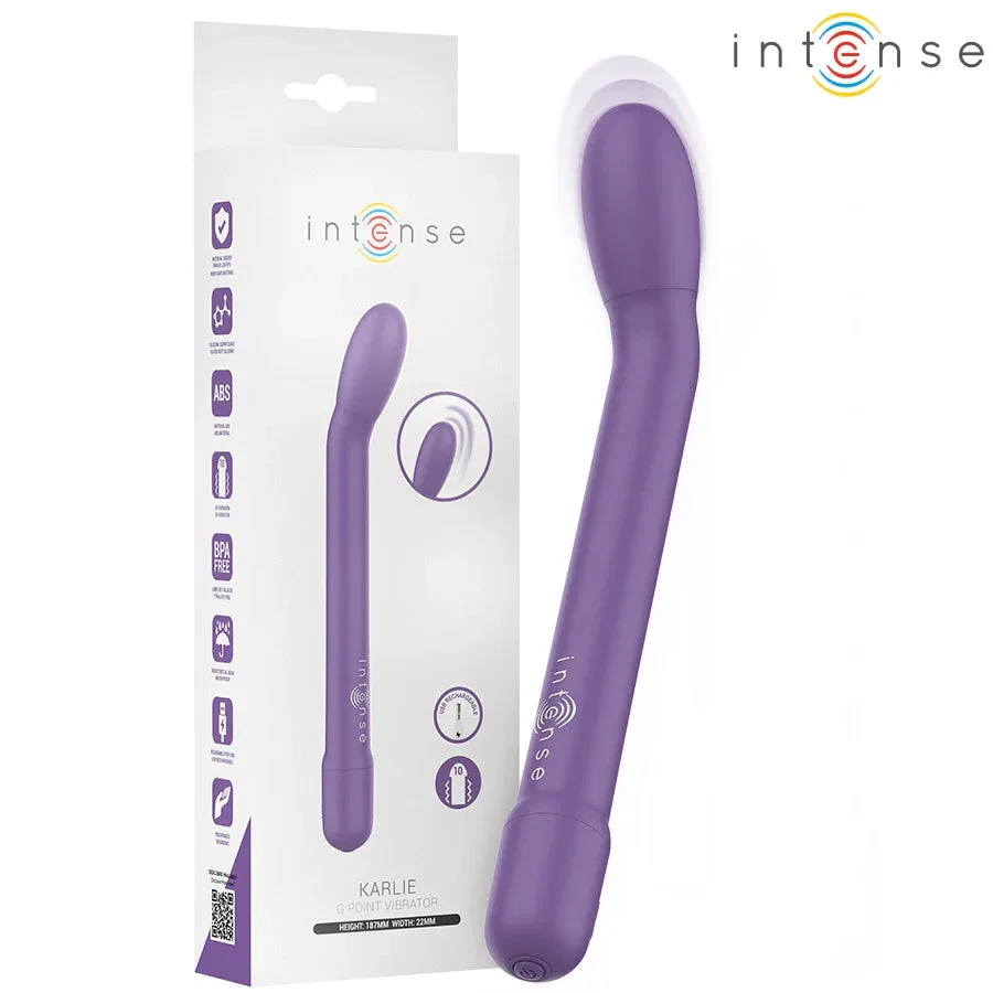 INTENSE - KARLIE RECHARGEABLE G-SPOT STIMULATOR PURPLE - intimoo