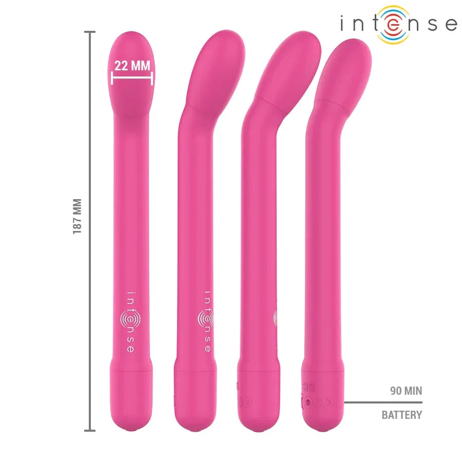 INTENSE - KARLIE RECHARGEABLE G-SPOT STIMULATOR PINK - intimoo
