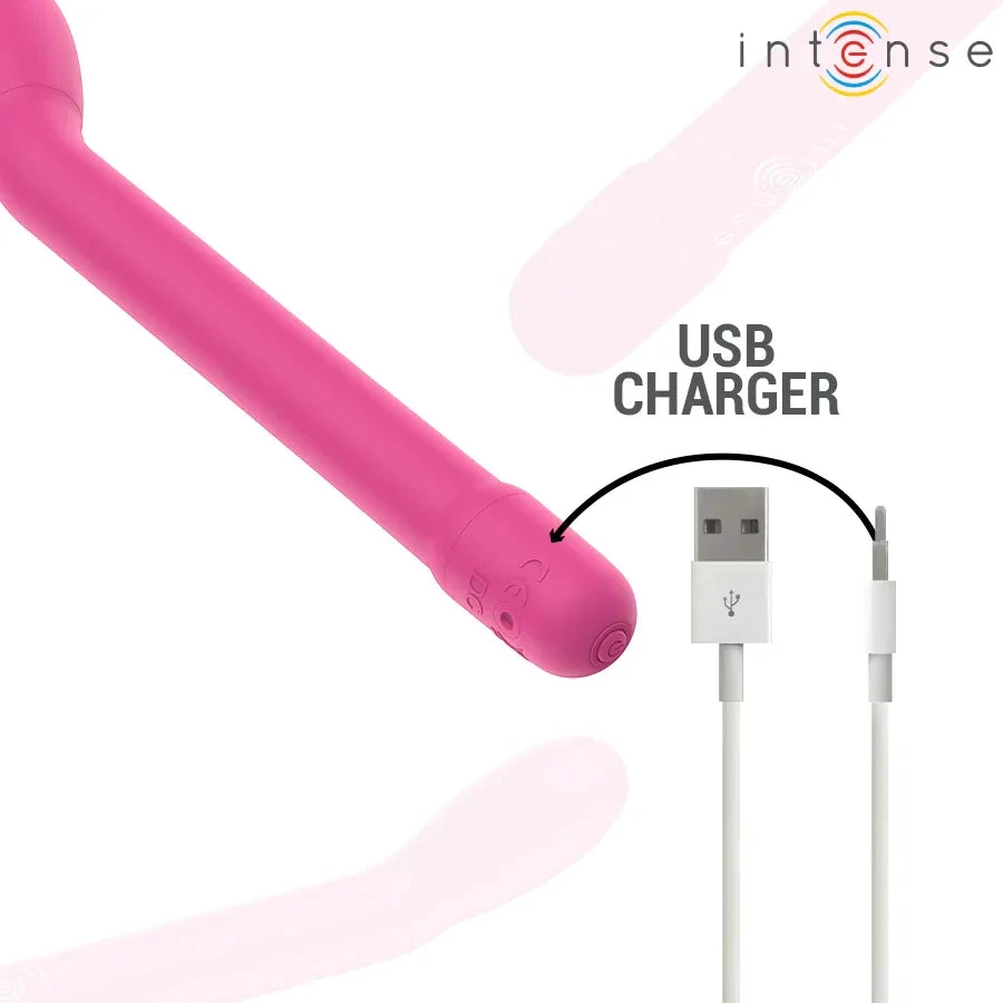 INTENSE - KARLIE RECHARGEABLE G-SPOT STIMULATOR PINK - intimoo