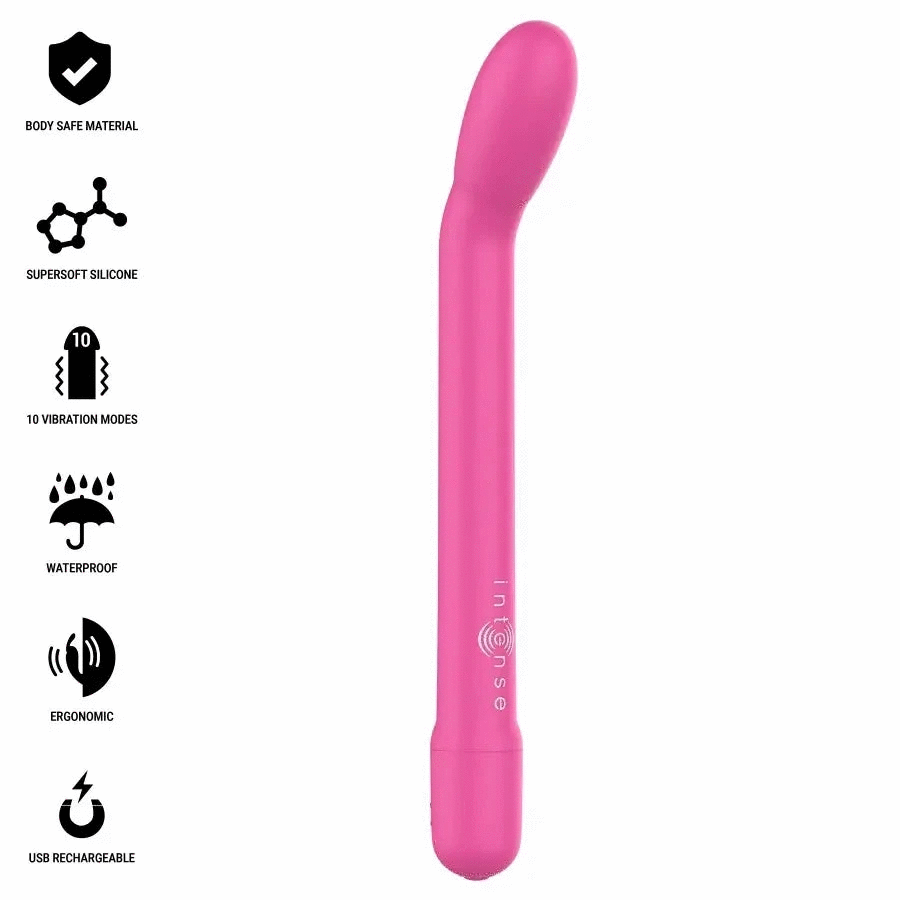 INTENSE - KARLIE RECHARGEABLE G-SPOT STIMULATOR PINK - intimoo