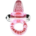 BAILE - SWEET ABS 10 RHYTHMS RING PINK VIBRATOR PENIS RING - intimoo