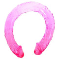 BAILE - PINK DOUBLE DONG 44.5 CM - intimoo