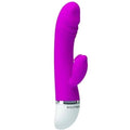 PRETTY LOVE - FLIRTATION VIBRATOR WITH RABBIT DAVID - intimoo