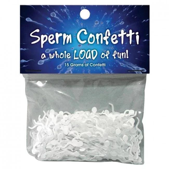 KHEPER GAMES - SPERM-SHAPED CONFETTI - intimoo