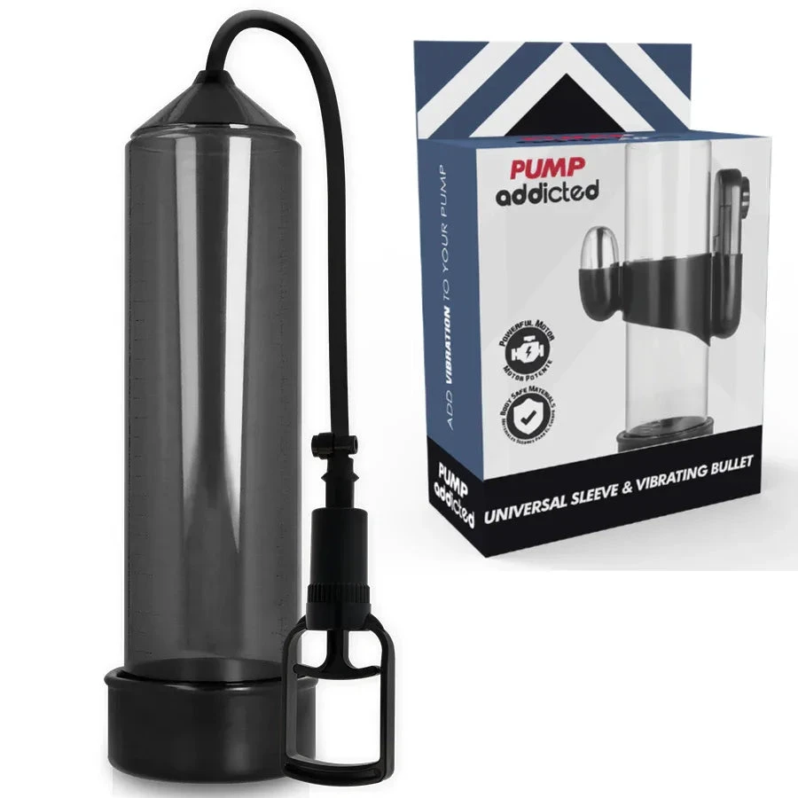 PUMP ADDICTED - RX7 BLACK VIBRATOR - intimoo