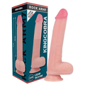 ROCKARMY - LIQUID SILICONE PREMIUM KINGCOBRA REALISTIC 24 CM -O- 4.77 CM - intimoo